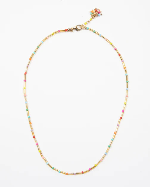 Flutterby Beaded Necklace - Multi | VICI