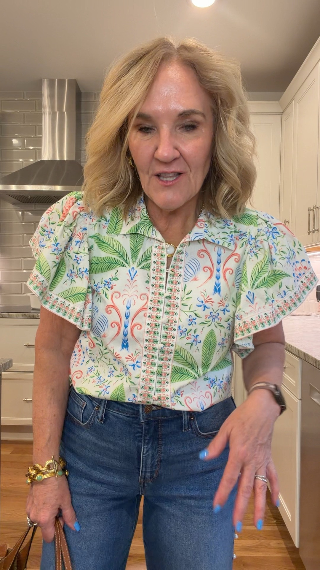  New tops from belk wearing a medium 
Paired with my learn embellished jeans size 6 
10% off my new bag code NANETTE 


 

#LTKOver40 #LTKSaleAlert #LTKspring