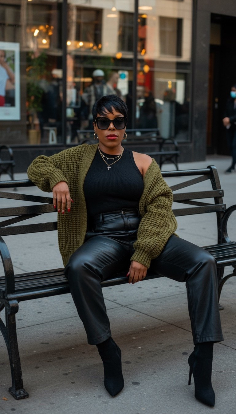 City lights, leather legs, and knit armor. I don’t chase attention I wear it. Shop the fall look! 


#LTKSeasonal #LTKShoeCrush #LTKStyleTip