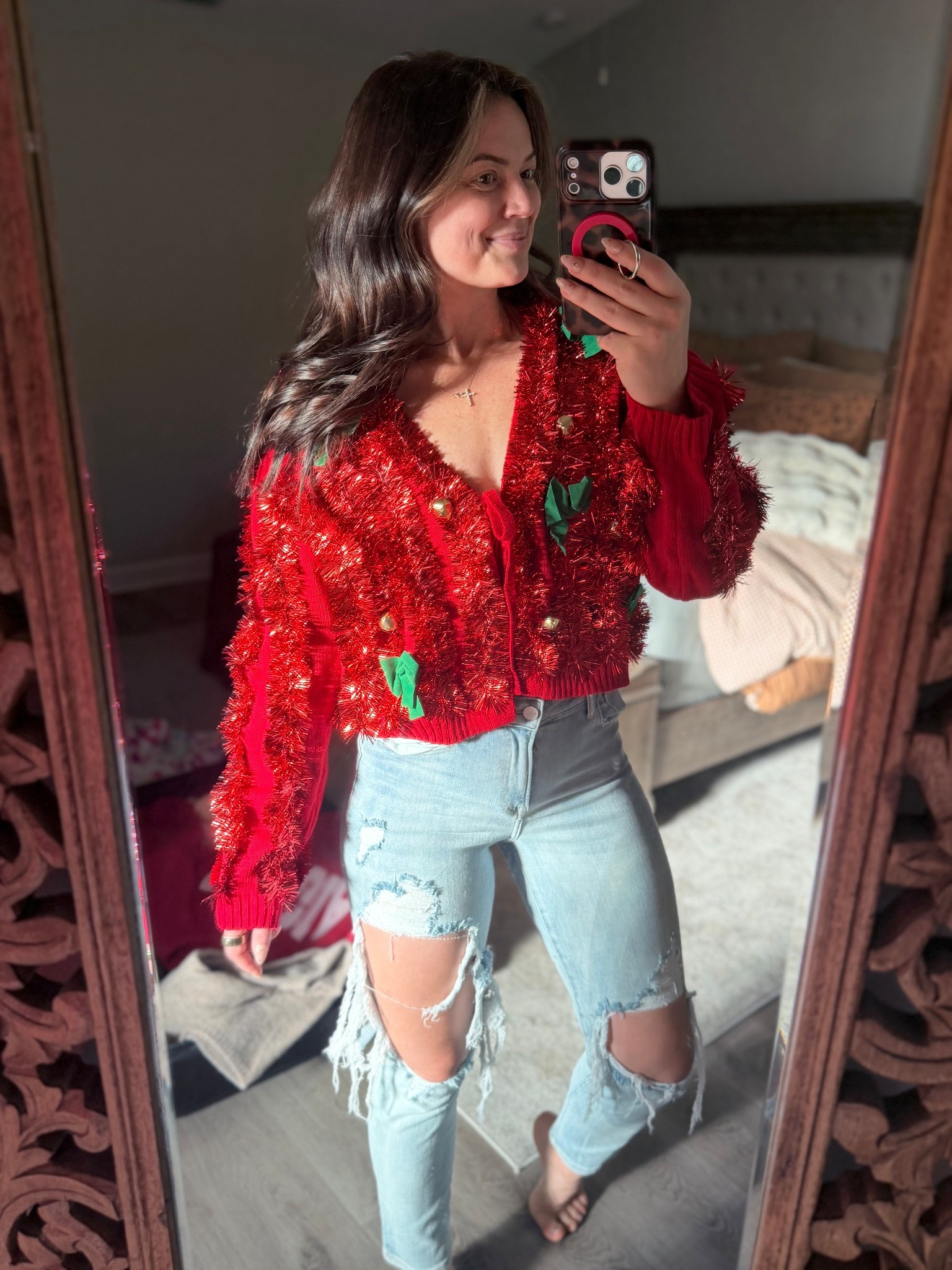 The cutest Holiday sweater/ugly sweater!!! ❤️✨

#LTKSaleAlert #LTKHoliday