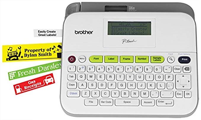 Brother P-touch, PTD400VP, Versatile Label Maker with Carry Case and Adapter, Compact Design, Easy-t | Amazon (US)