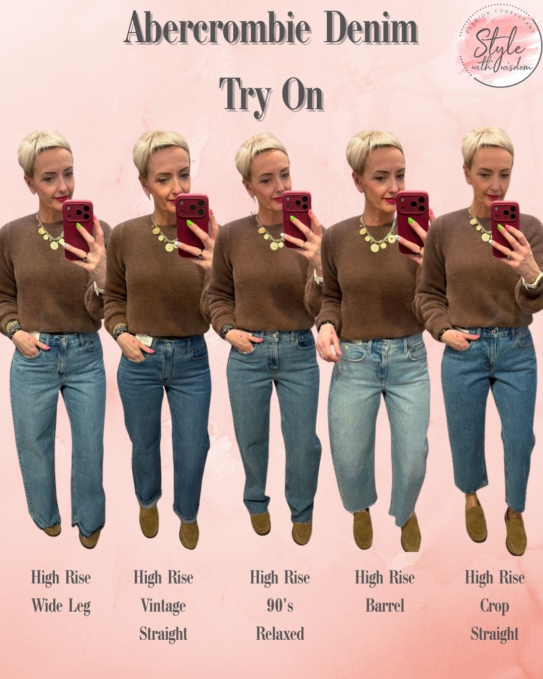 Abercrombie & Fitch denim try on! Wide leg jeans, barrel jeans, cropped jeans, 90’s jeans, straight leg jeans! 

I’m size 8/10 5.5 

#LTKstyletip #LTKjeans #LTKspring