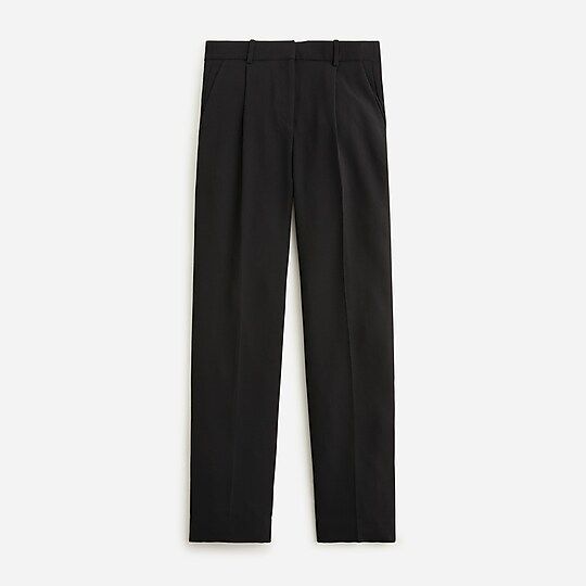 Relaxed drapey crepe trouser | J.Crew US