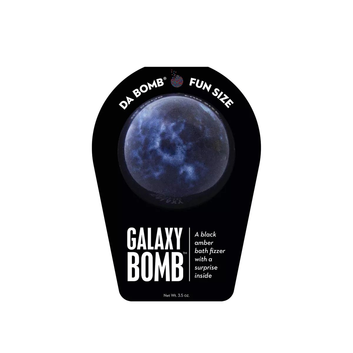 Da Bomb Bath Fizzers Galaxy Amber Bath Bomb - 3.5oz | Target