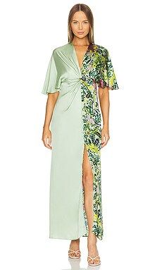Diane von Furstenberg Hattie Dress in Garden Paisley Mint from Revolve.com | Revolve Clothing (Global)