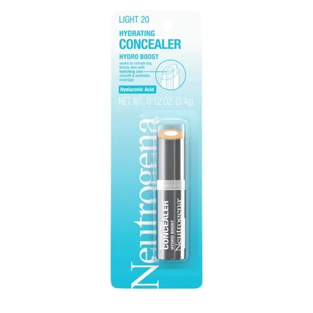 Neutrogena Hydro Boost Hydrating Concealer Stick, 20 Light, 0.12 oz | Walmart (US)