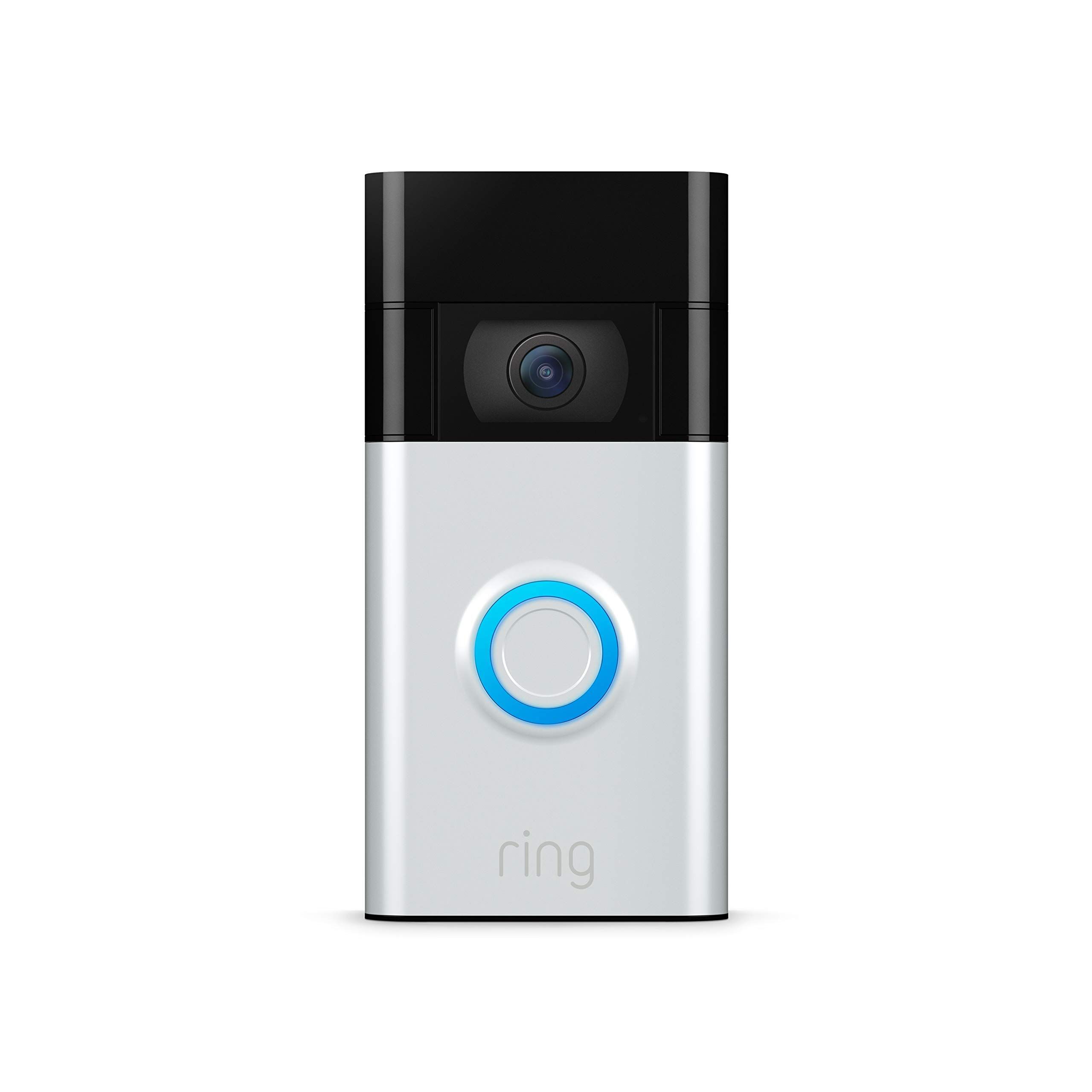 Certified Refurbished Ring Video Doorbell – newest generation, 2020 release – 1080p HD video,... | Amazon (US)