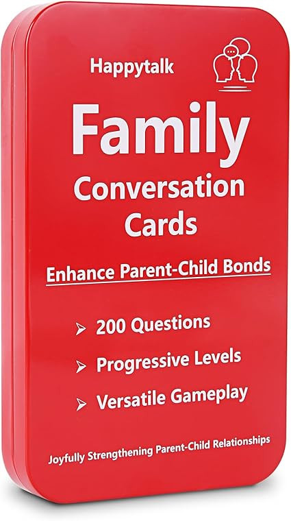 Conversation Cards for Kids - 200 Engaging Questions in Family Conversation Cards to Strengthen P... | Amazon (US)