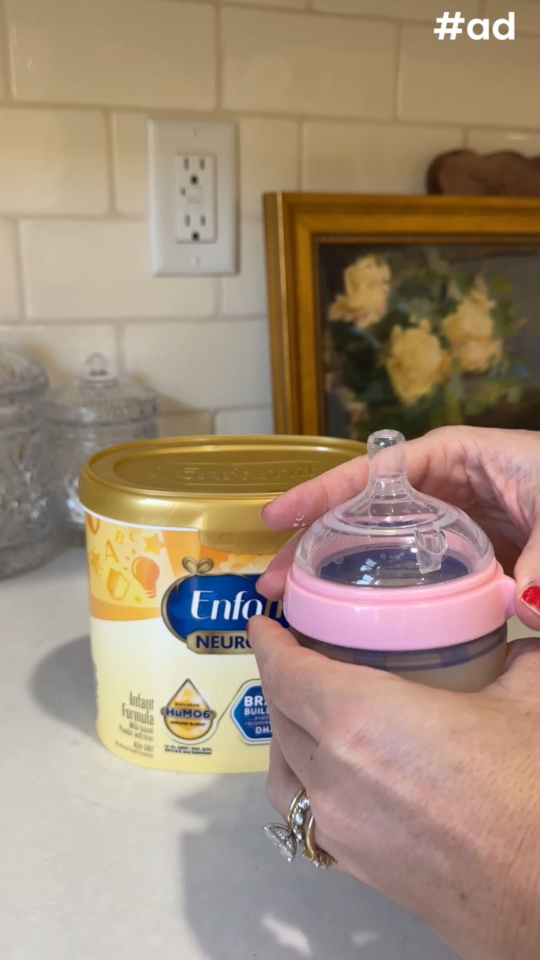 #ad So proud to say I've formula fed both of my babies and they are thriving. It has been the best decision for our family. Thankful for a formula that provides complete nutrition, like @enfamil NeuroPro infant formula. We pick ours up at @target . Both of the girls have used Enfamil NeuroPro. #targetpartner #target #enfamil 