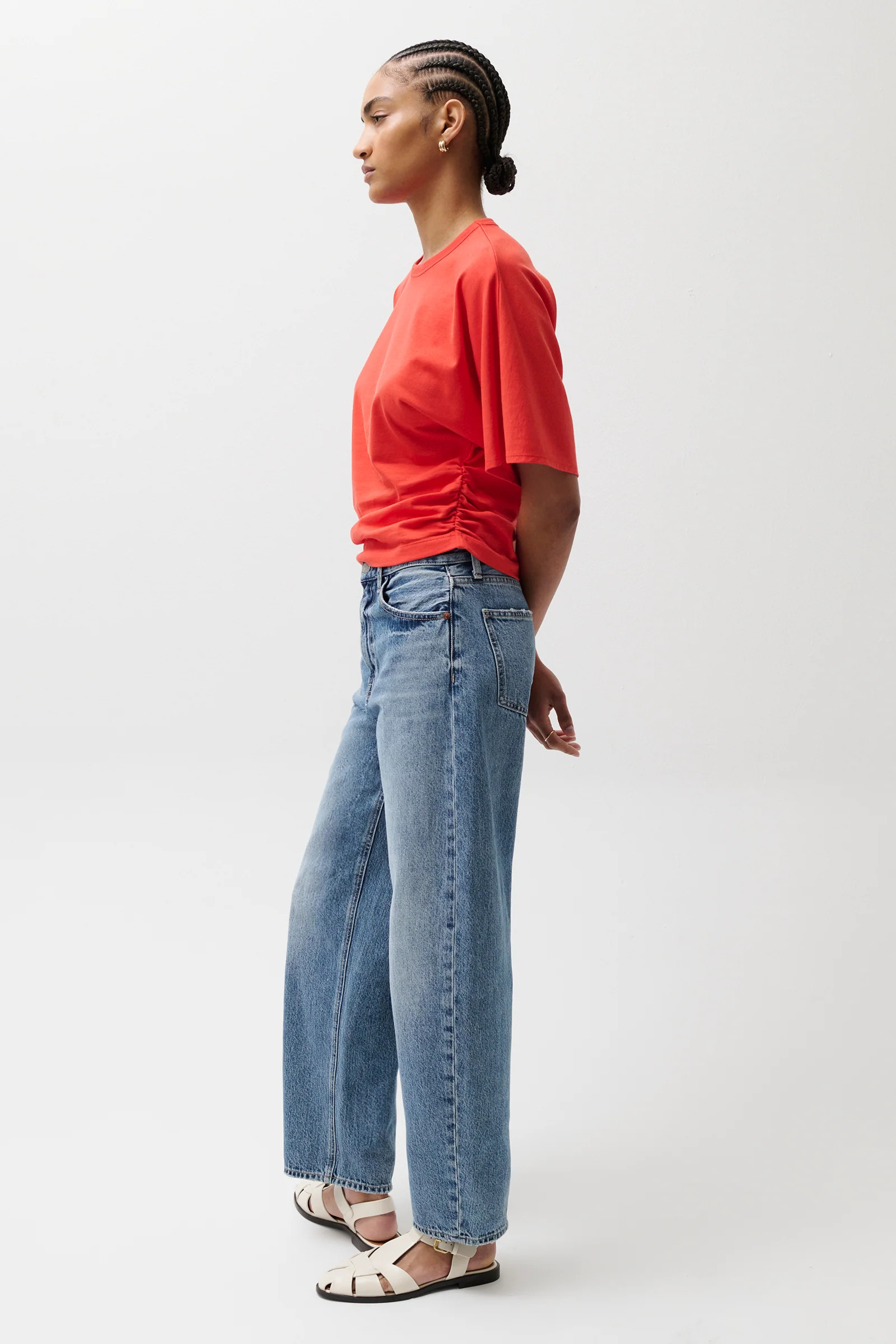 Wes High Rise Barrel Jean - Spectacle | Pistola Denim