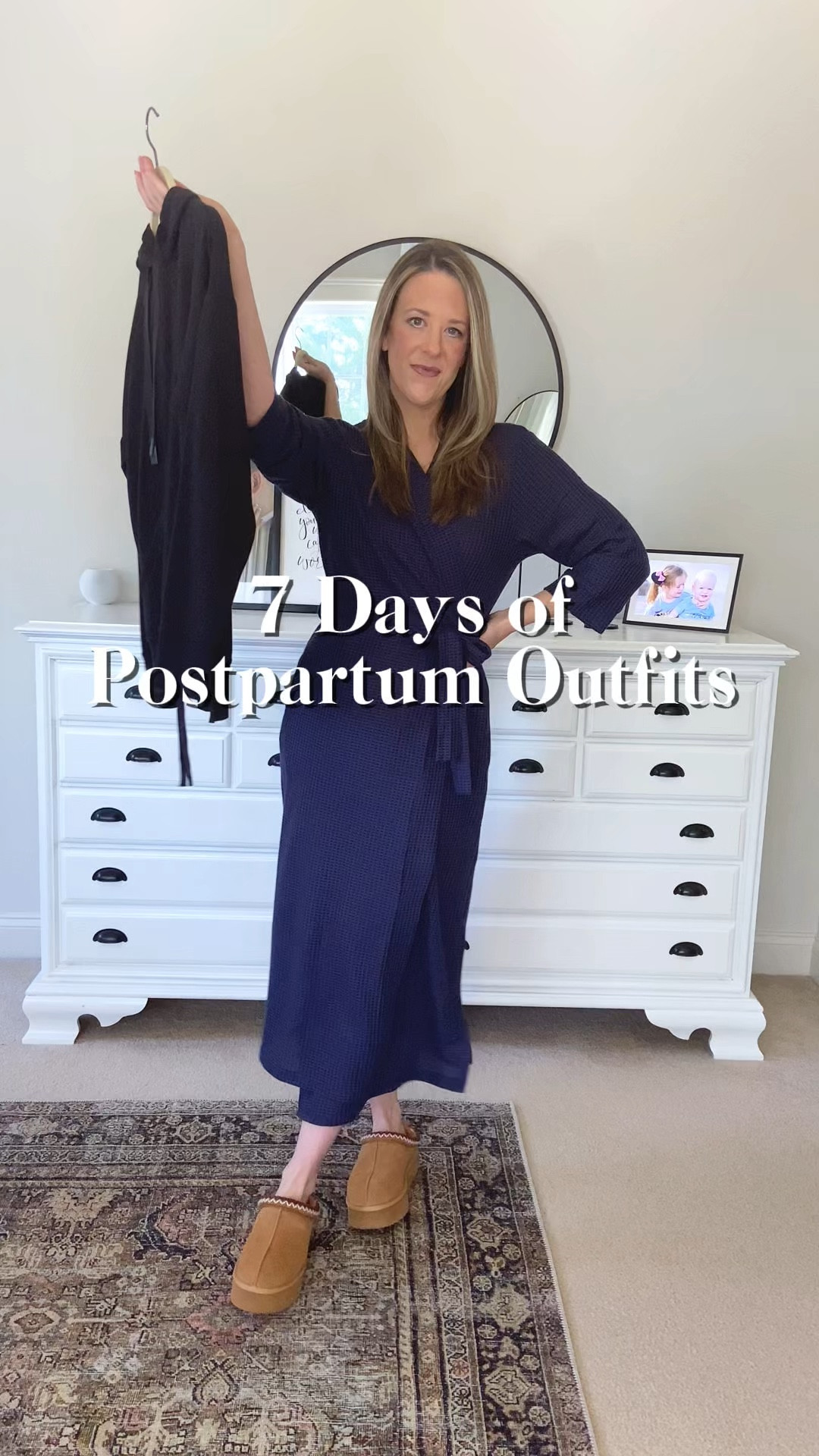 Kicking off my first posting series. 7 days of Postpartum Outfits. Sharing what I am wearing for the days when all we do is sit on the couch and the days we venture out of the house because…toddler energy. 

This Walmart set is under $30 & so soft. I sized up in the pants for a less tight field. If you get your regular size, they will be a bit tighter.

Postpartum out | Walmart find | Walmart fashion | Walmart joggers | Walmart set | postpartum fashion | mom outfit 

#LTKBaby #LTKActive #LTKFindsUnder50