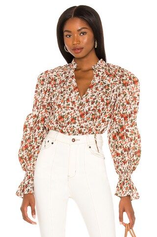 Free People Meant To Be Blouse in Vintage Combo from Revolve.com | Revolve Clothing (Global)