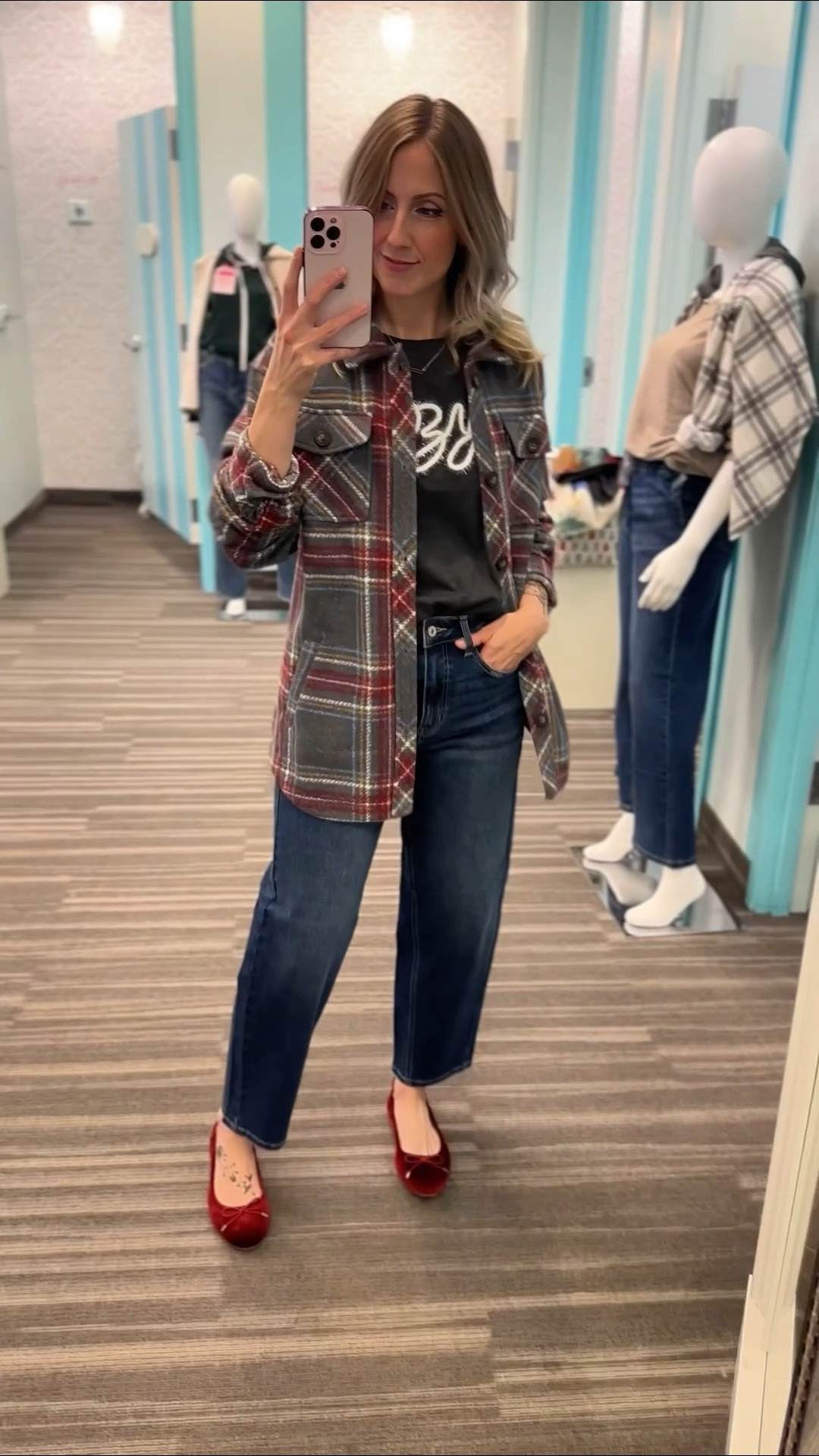 Wearing small/27/6 in jeans, small in tops. 

#LTKgrwm #LTKHoliday #LTKootd