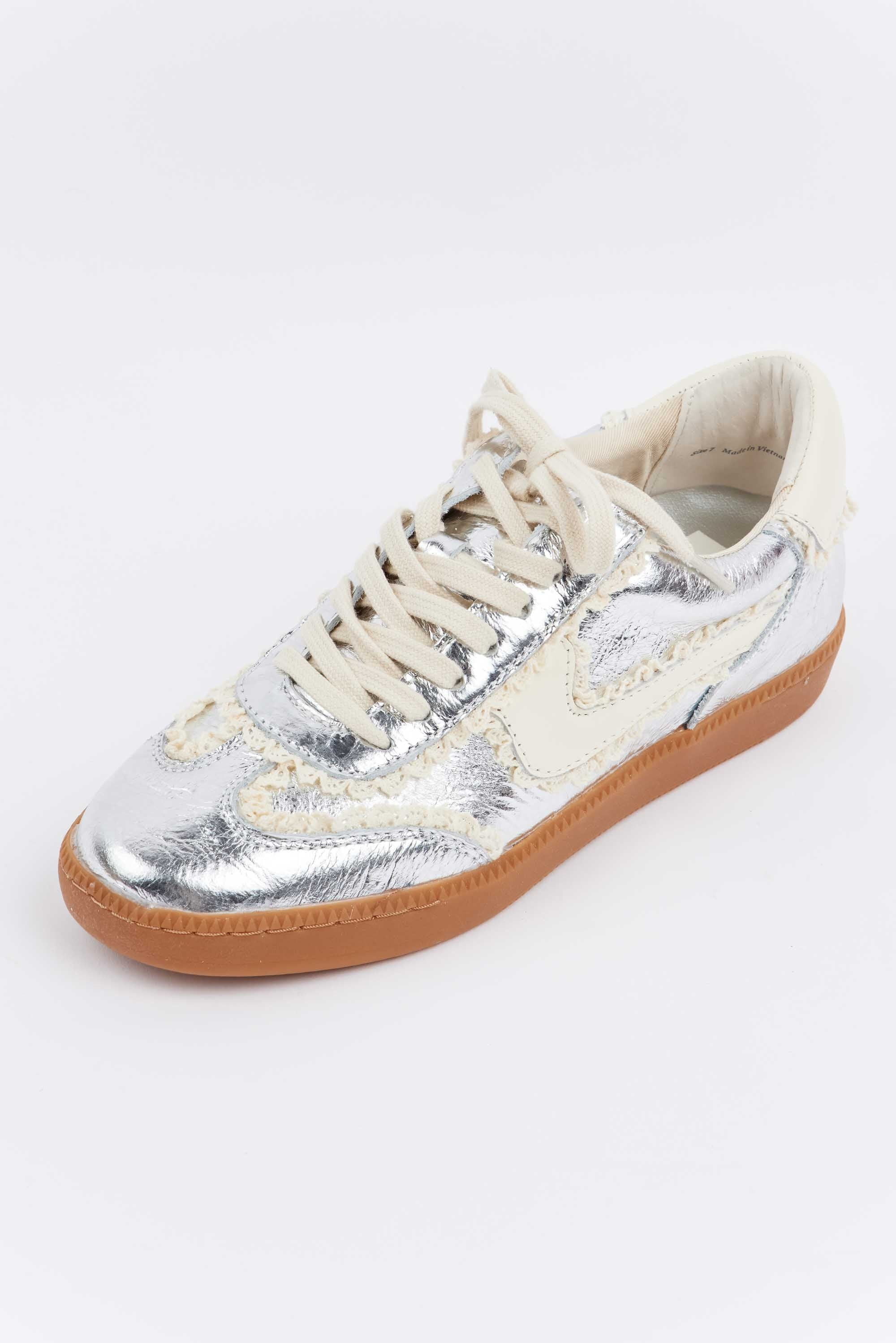 Notice Sneakers- Lace Silver by Dolce Vita | Avara
