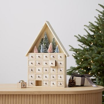 Bottlebrush Tree Advent Calendar | West Elm | West Elm (US)