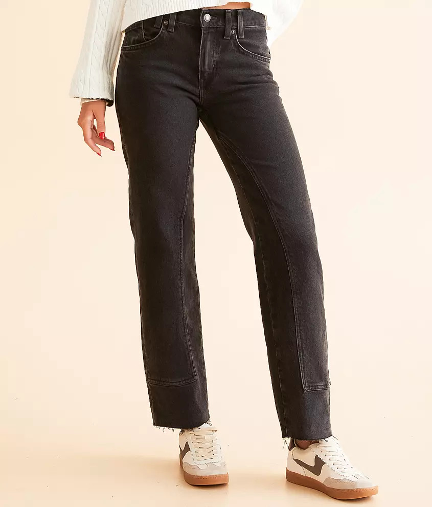 Risk Taker High Rise Straight Stretch Jean | Buckle