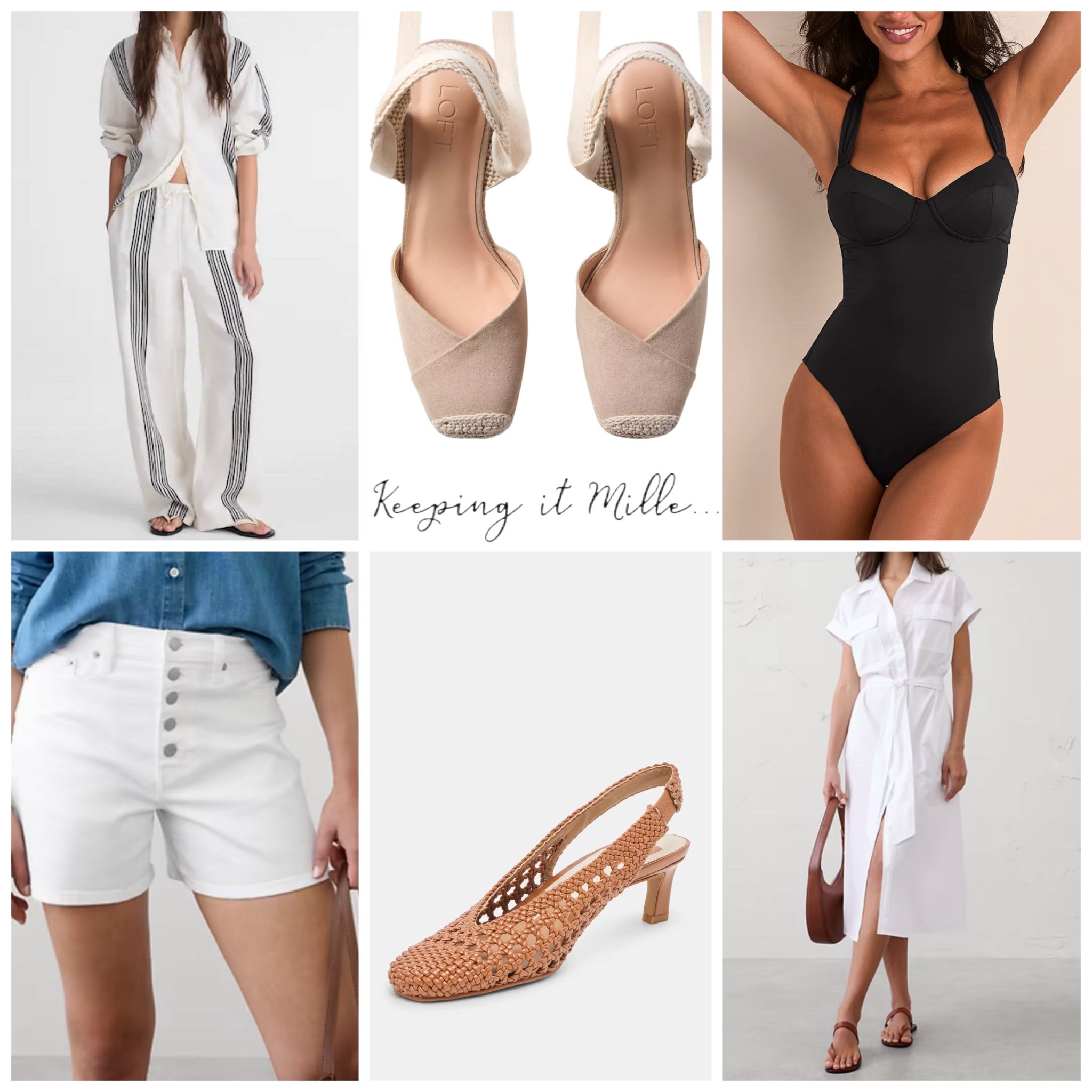 Spring to summer transitional pieces that I can’t stop thinking about.

Espadrilles, linen, one piece swimsuit, woven sandals

#LTKSaleAlert #LTKOver40 #LTKSeasonal