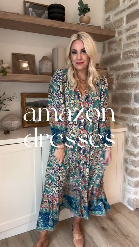 Amazon dresses for the win! I have been on the hunt for some great dresses as we enter spring that will work whether you are looking for a vacation dress, beach cover up, Easter dress or just a good dress to wear all spring and summer! All of these are under $35 and have a very expensive fit. I am wearing a medium in all! I’ll show a try on haul in stories too!

#LTKsalealert #LTKstyletip #LTKfindsunder50