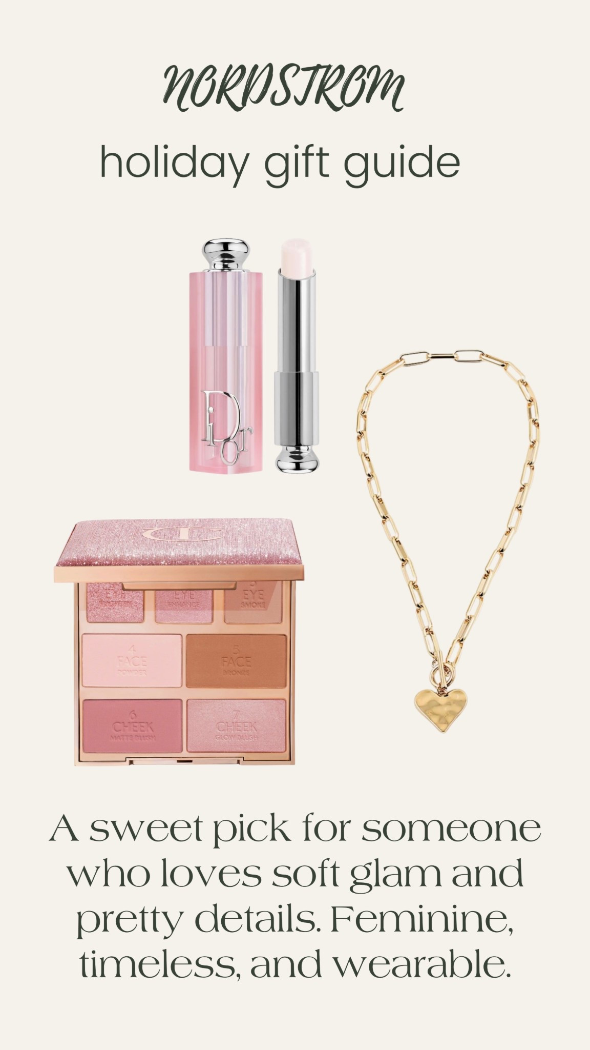 Nordstrom holiday gift guide!

Christmas list - Gift giving - Makeup - Beauty - Gift inpso - Women gift ideas  

#LTKGiftGuide #LTKSeasonal #LTKBeauty