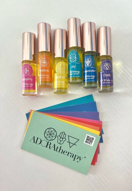 Valentine’s Day Gift Idea- I *adore* the essential oil roller balls I was gifted by ADORAtherapy. There’s a scent inspired by every chakra, and the perfect size to throw in my travel bags. Such a darling owner, with a storefront I hope to visit in Asheville this spring! https://liketk.it/4t84S

#LTKhome #LTKfitness #LTKGiftGuide #LTKtravel #LTKover40 #LTKbeauty