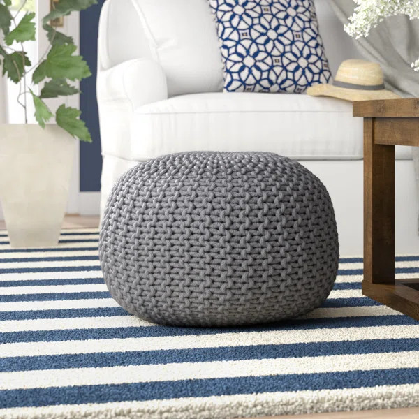 Garst 20" Round Pouf Ottoman | Wayfair North America