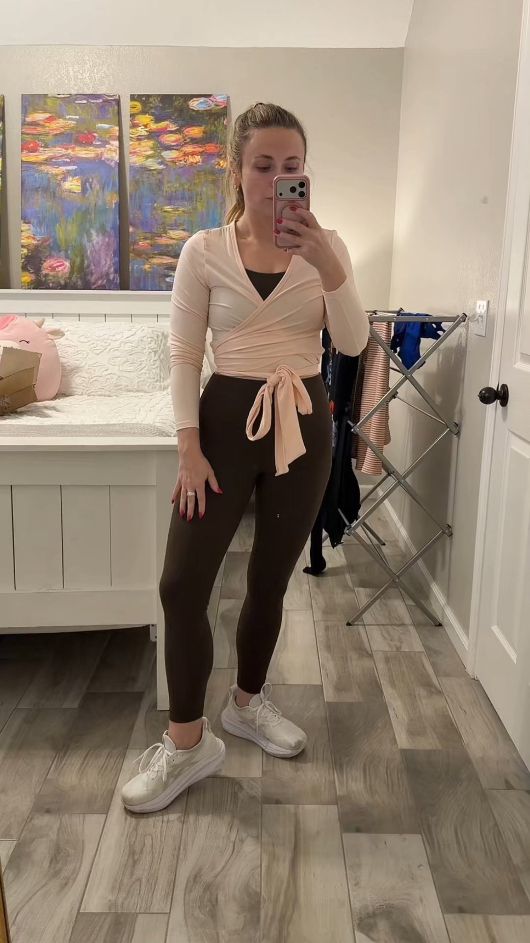 Workout OOTD! I couldn’t find exact top but have linked similar! 

#LTKootd #LTKfitnessgoals #LTKActive