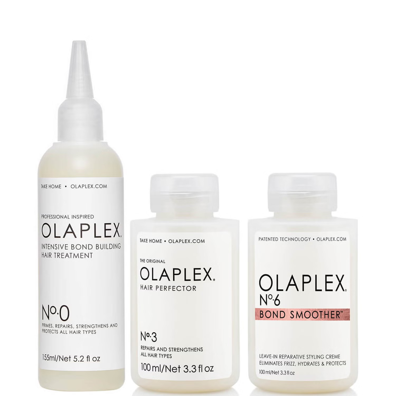 Olaplex No.0, No.3 and No.6 Bundle | Look Fantastic (UK)