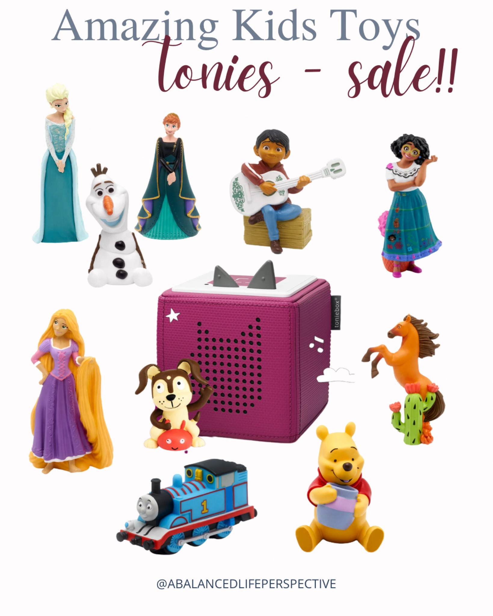 The Tonie box & tonies is one of our most used toys. They keep our little busy for quite some time and playing independently. I love using it when I’m cooking dinner and we’re getting to the end of a long week, I think we can all relate to that one, or for quiet time. Also amazing on car rides. I try to avoid screens and the tonie box has made it possible. I also love that it is coming and doesn’t keep the nervous system on alert as screens often do so sleep comes easier which is an added bonus. 

#LTKkids #LTKsalealert