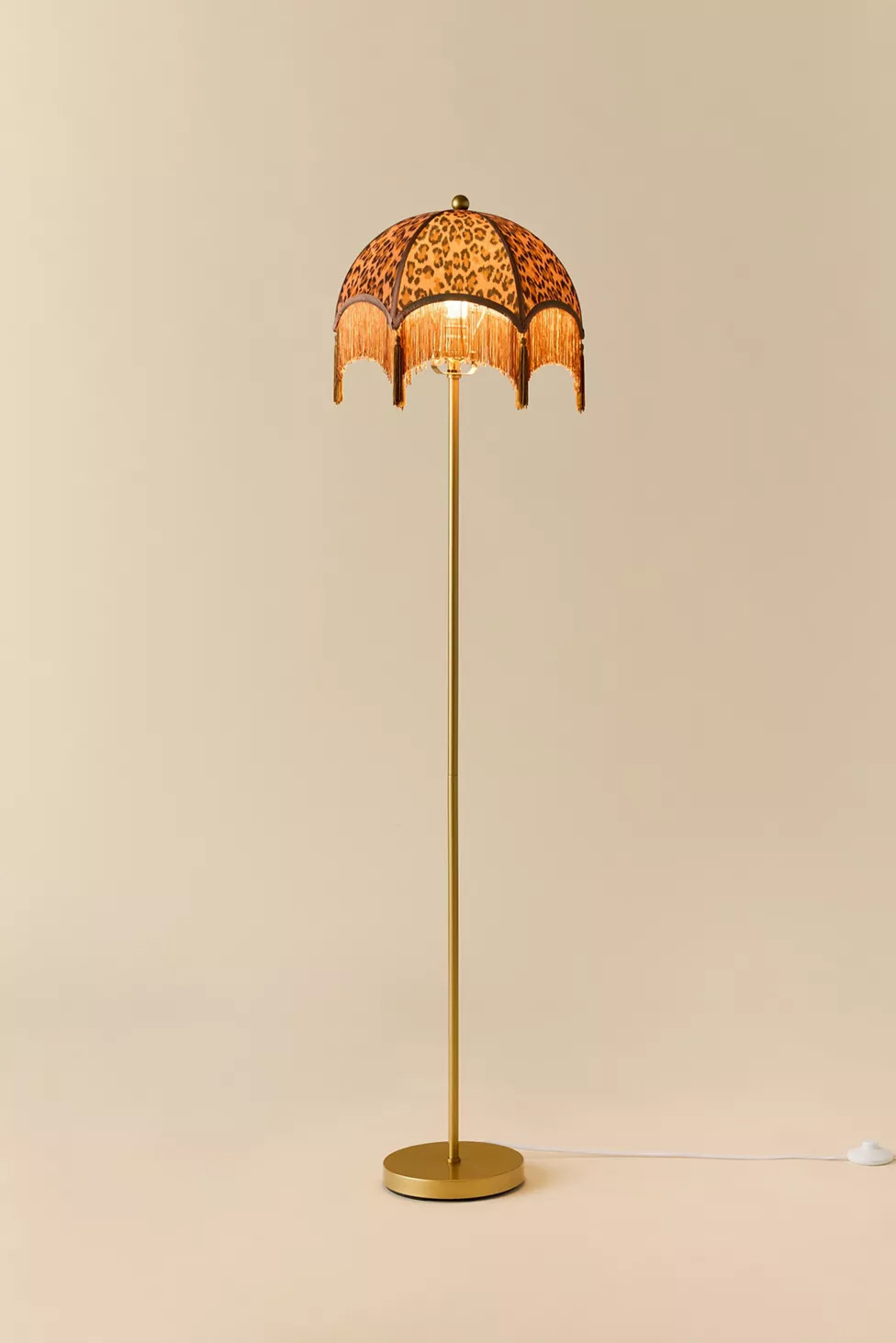 Modern Love Tassel-Fringed Floor Lamp | Urban Outfitters (US and RoW)