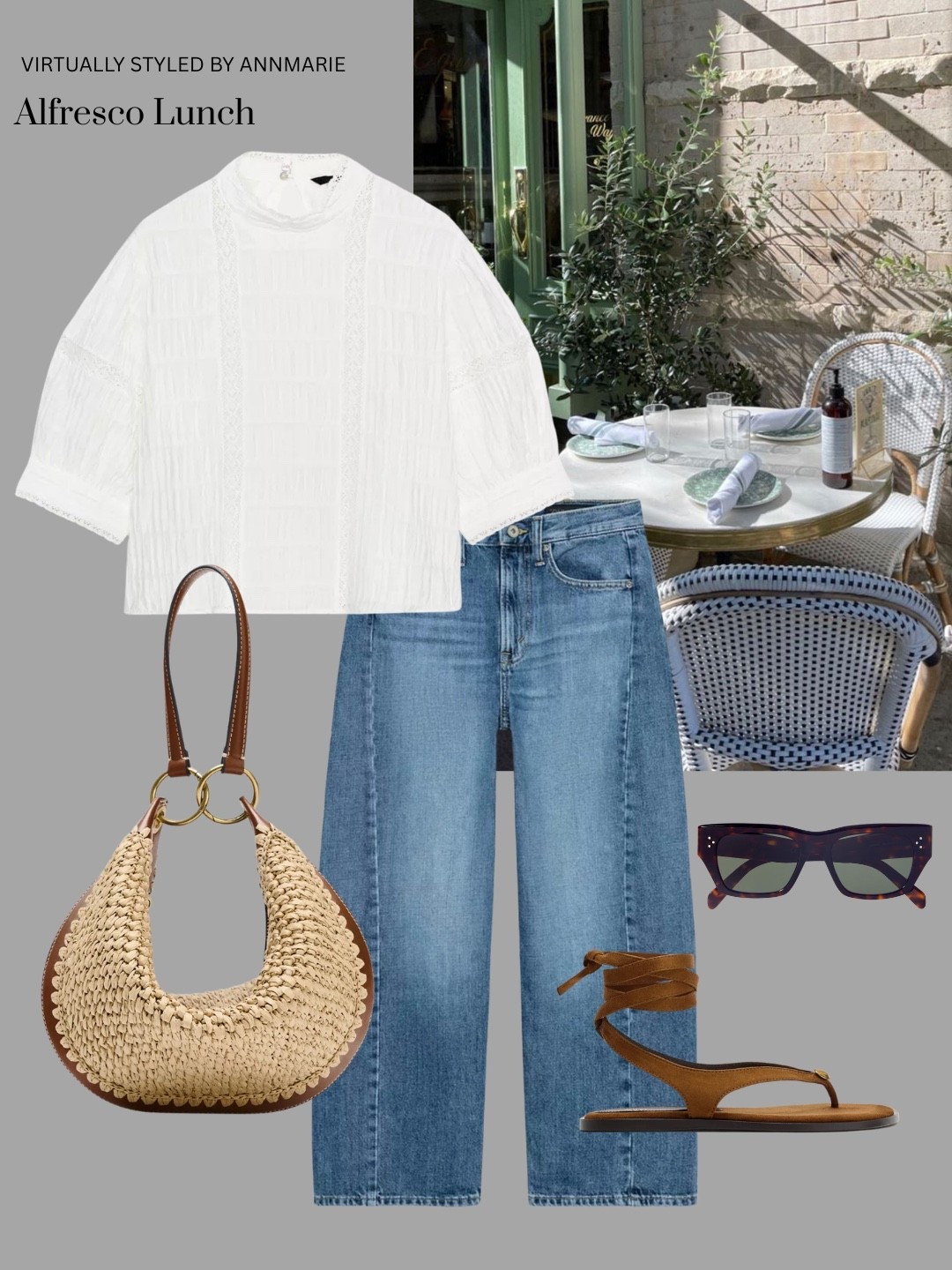 Spring Summer Alfresco outfit 

#LTKsummer #LTKover50style #LTKjeans