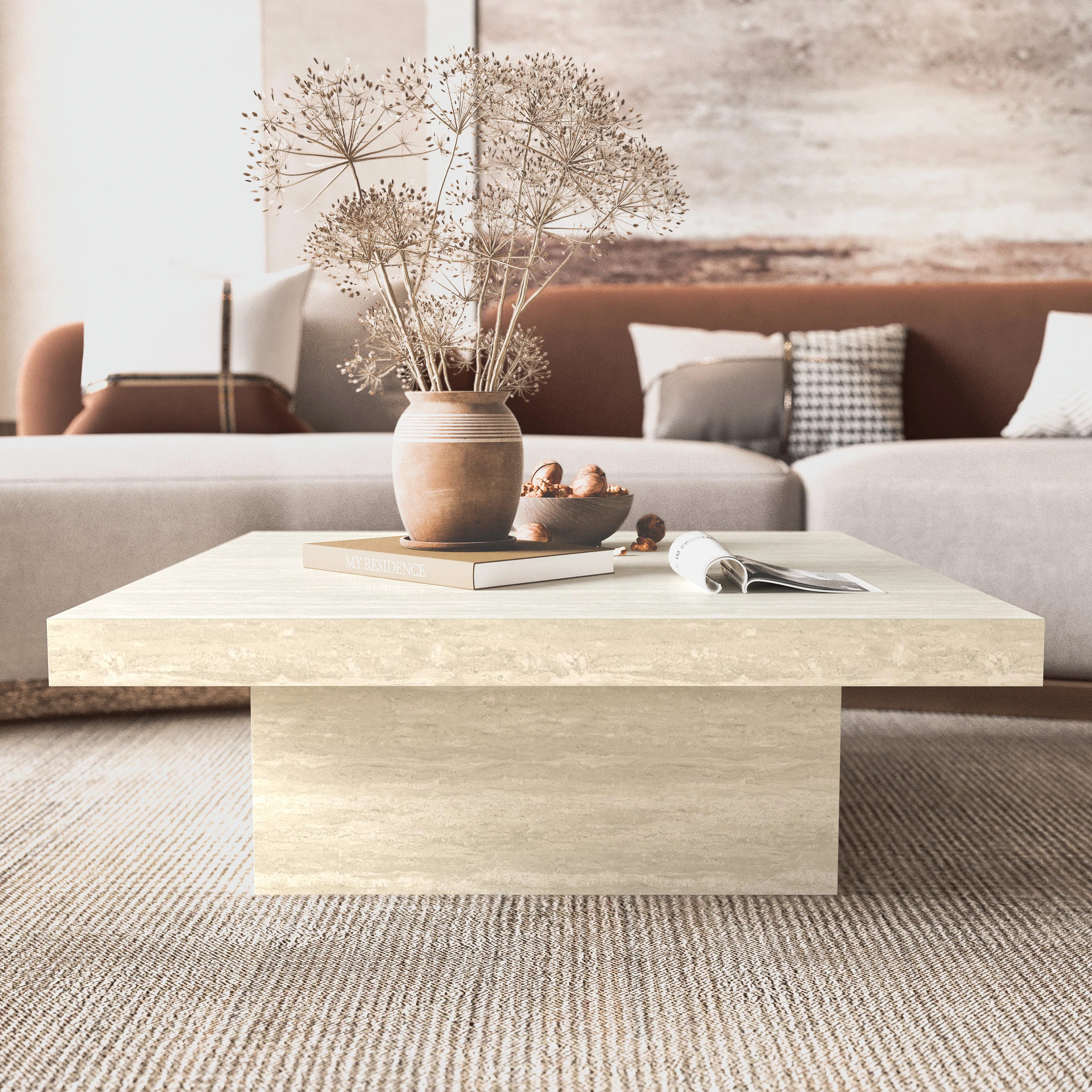 Caomhan Block Coffee Table | Wayfair North America
