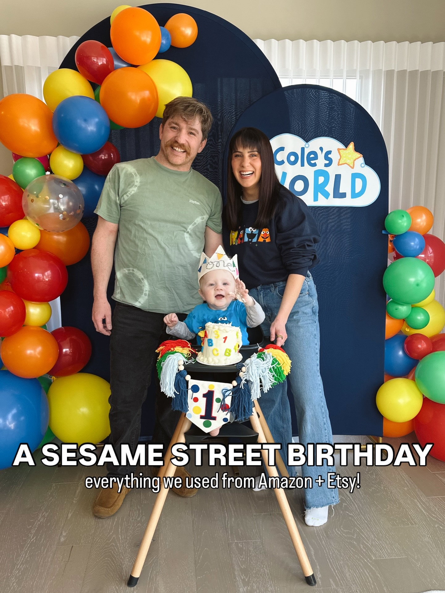 SAVE this if you have a Sesame Street obsessed toddler 💛🎂

every single decor piece we used all from Amazon + Etsy! couldn’t believe some of these Amazon finds 👏🏼 comment SHOP & I’ll send links for everything directly to you!

#SesameStreetBirthday#ToddlerBirthdayIdeas #FirstBirthdayIdeas #KidsPartyDecor #AmazonPartyDecor
