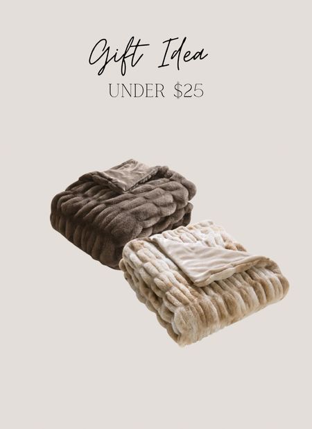 this textured throw blanket would make a great gift and is under $25. Comes in 4 colors. 

#LTKGiftGuide #LTKhome #LTKSeasonal