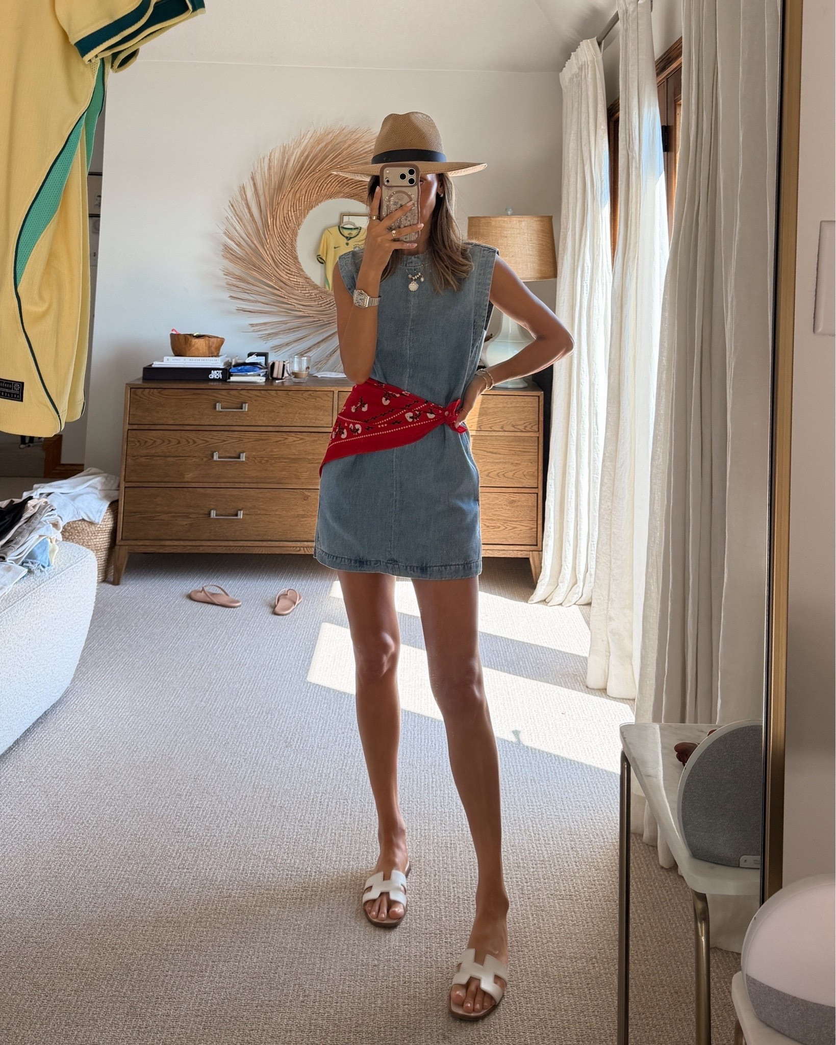 What I’d wear to a football game this month! A denim dress with your team colors scarf and a cute hat of course!

#LTKgrwm #LTKSeasonal #LTKOver40