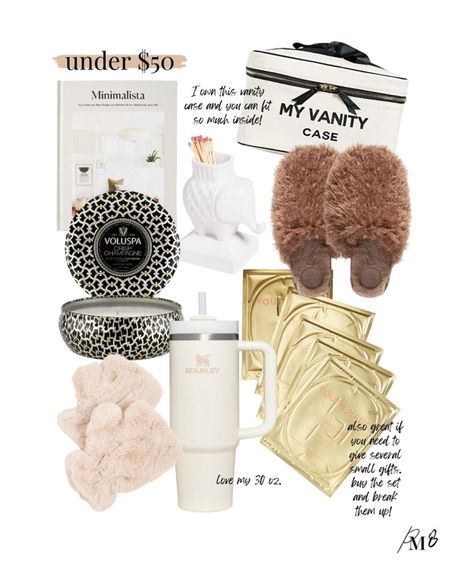 gift guide for under $50! great gifts options for an affordable price point #LTKGiftGuide

#LTKHoliday #LTKunder50