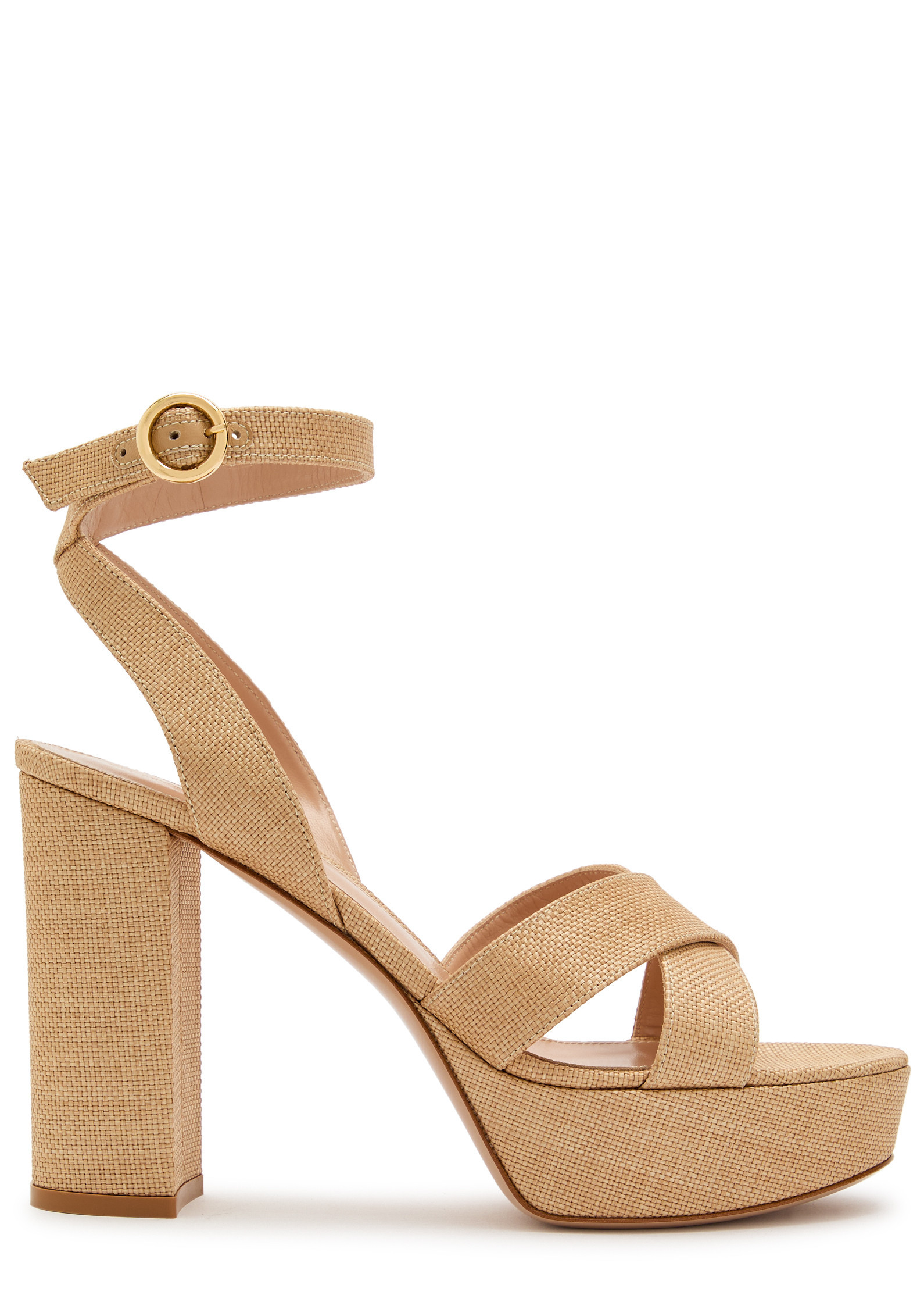 Sabrina Haiti 105 raffia sandals | Harvey Nichols