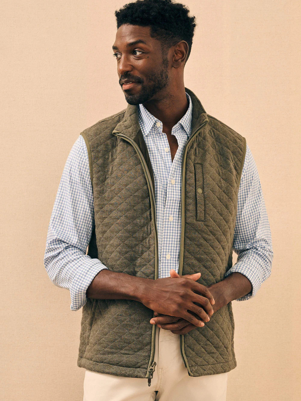 Epic Quilted Fleece Vest | Faherty