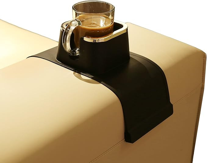Cup Holder for Couch | The Ultimate Drink Holder for Your Sofa, Couch ( Not Fit for Rounded or Fl... | Amazon (US)