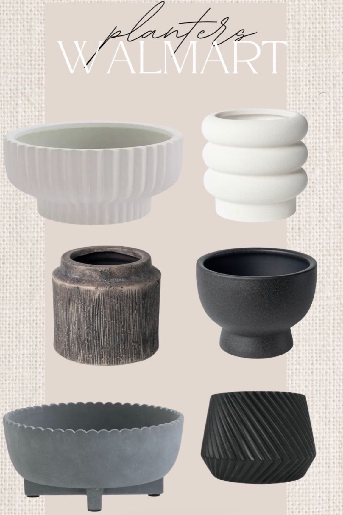 Walmart planters