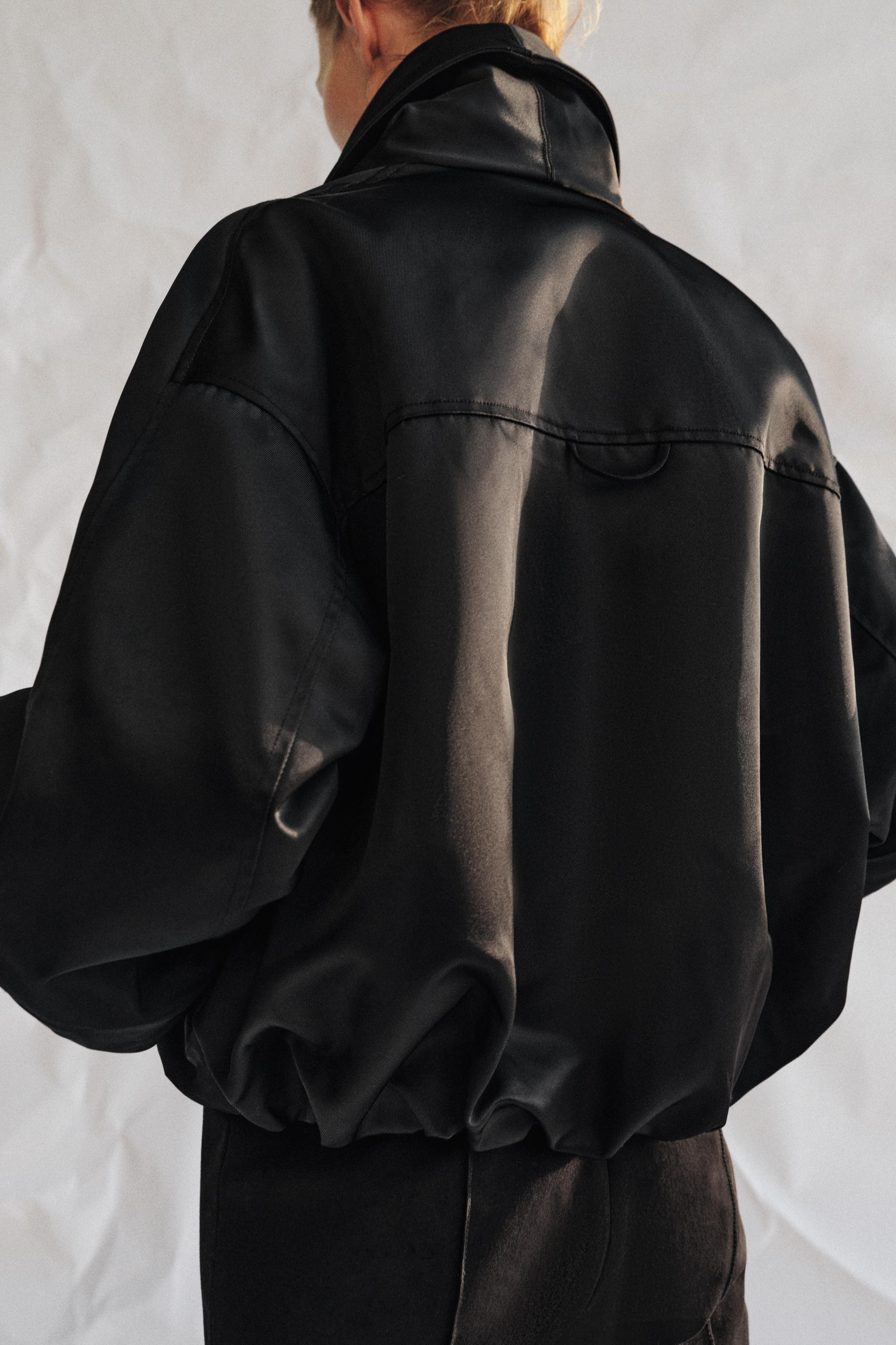 BLOUSON BOMBER MATELASSÉ ZW COLLECTION | Zara US