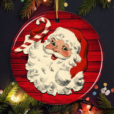 Vintage Santa Claus Ornament  3 | Target