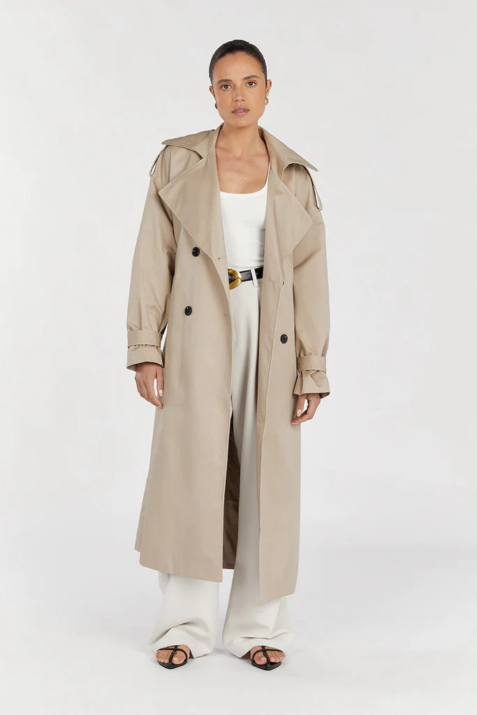 CAMERON STONE TRENCH COAT | DISSH