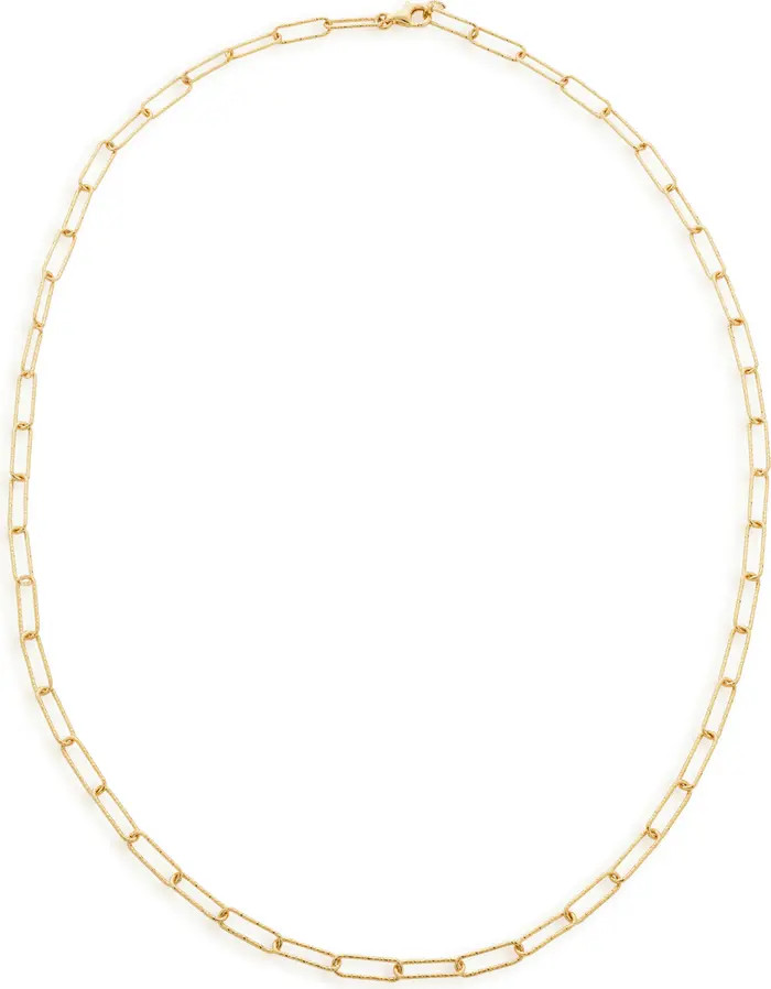 Alta Textured Chain Link Necklace | Nordstrom