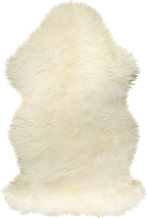Natural Sheepskin Rug with Thick and Lush 2.5 Inch Pile | Hypoallergenic Sheep Fur Rug with Anti-... | Amazon (CA)