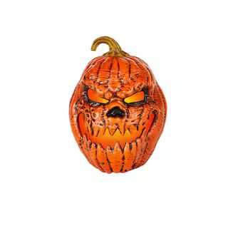 Home Accents Holiday 21 in. Battery Operated LED Grimacing Jack-O-Lantern 21SV23085 - The Home De... | The Home Depot