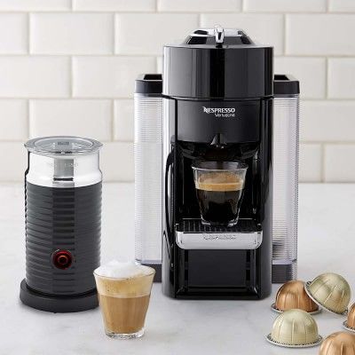 Nespresso Vertuo Coffee Maker & Espresso Machine with Aeroccino Milk Frother | Williams-Sonoma