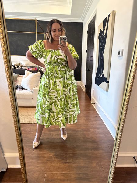Palm print dresses are my thing! Love this one and wearing a XL

#LTKmidsize #LTKplussize #LTKtravel
