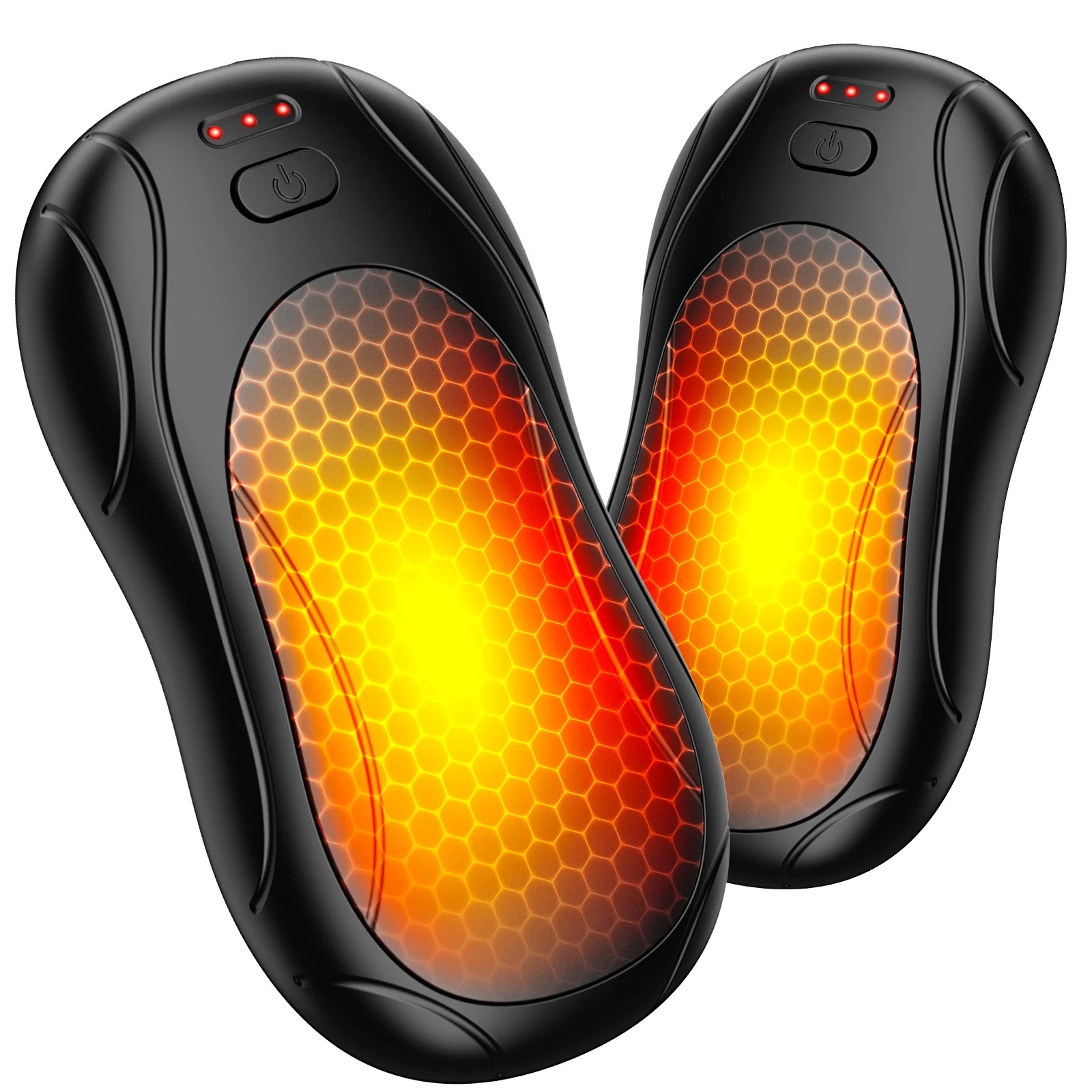 2 Pack Hand Warmers Rechargeable, Portable Electric Hand Warmers Reusable, USB 2 in 1 Handwarmers... | Walmart (US)