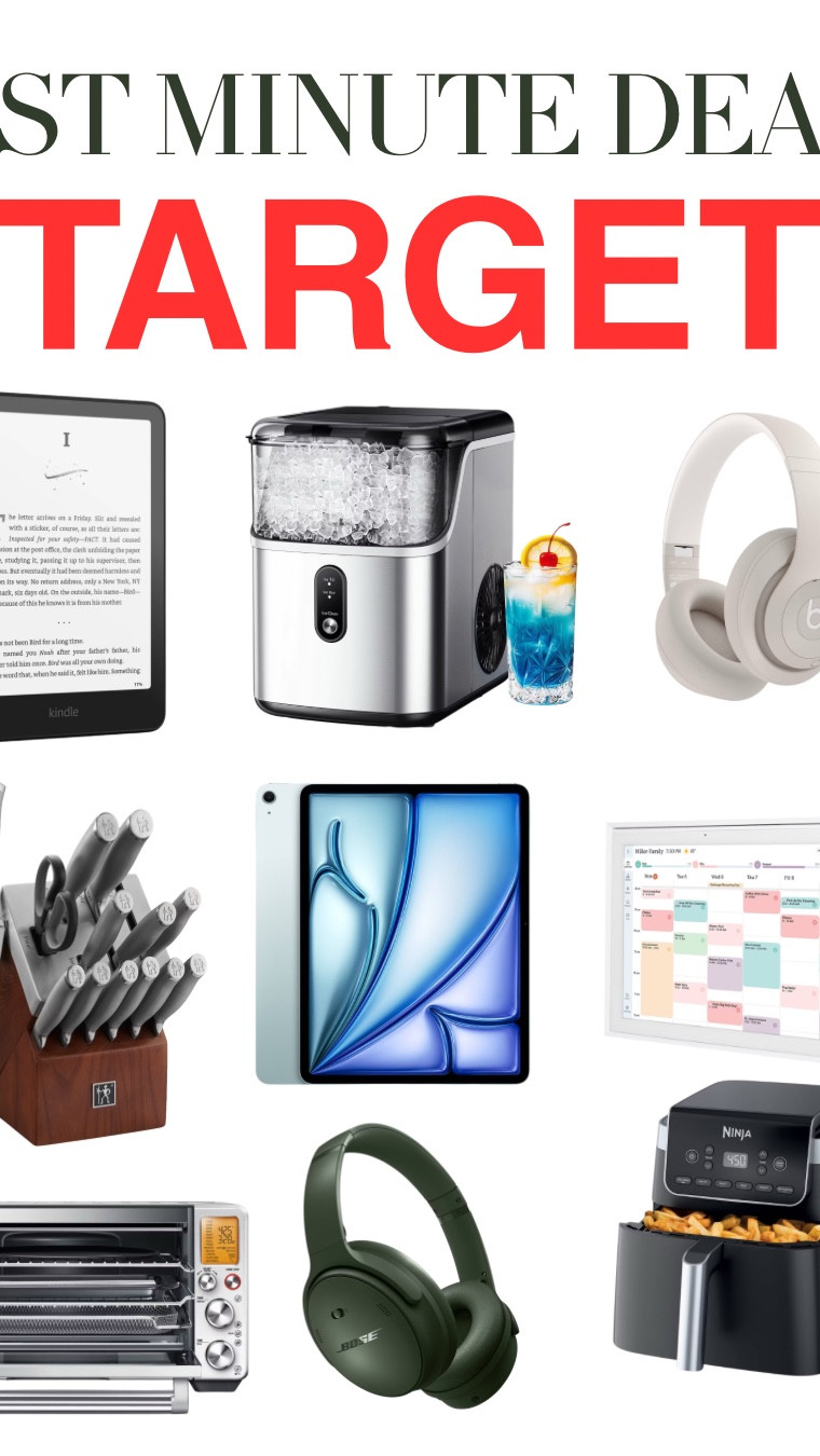 Last minute deals from @Target
Helping procrastinating dads/husbands like me fill the stockings and shop amazing products til the very last second. Deals don’t end until 12/24 so you still have time. Check it out! 


#LTKGiftGuide #LTKHoliday