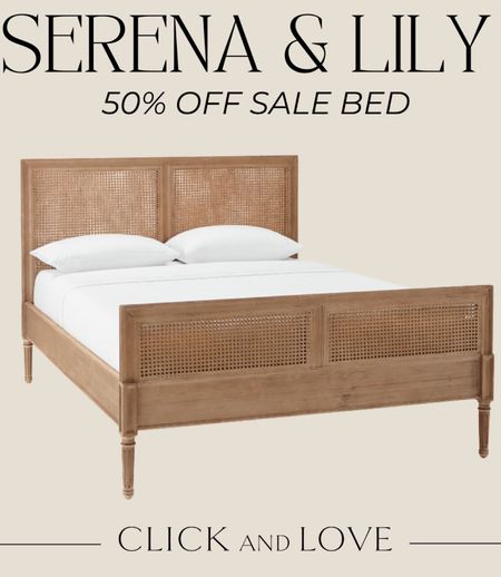 An absolutely incredible deal on this beautiful cane bed! 



Serena and Lily, Bed, Wooden Bed, Sale Furniture, Bedroom, Master Bedroom, coastal home, traditional home, budget friendly home, coffee table, ottoman, accent chair, stool

#LTKsalealert #LTKstyletip #LTKhome